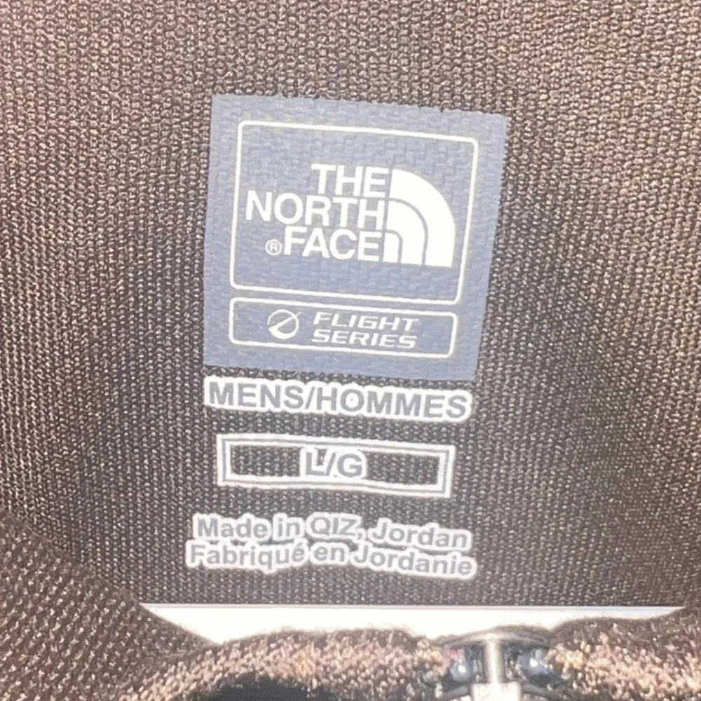 The North Face‎ Men's Quarter Zip Pullover Brown Flight Series Mock Neck Sweater
